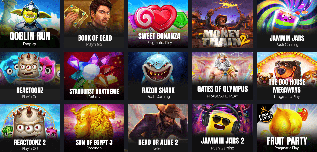 slots collection at freshbet casino